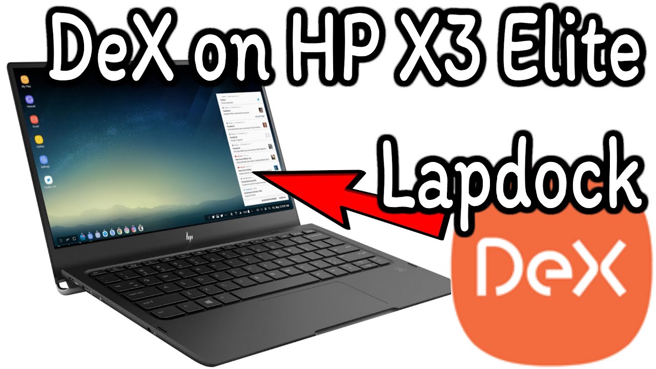 Unbox and connect to DeX - HP X3 Elite Lapdock - 1st look - YouTube