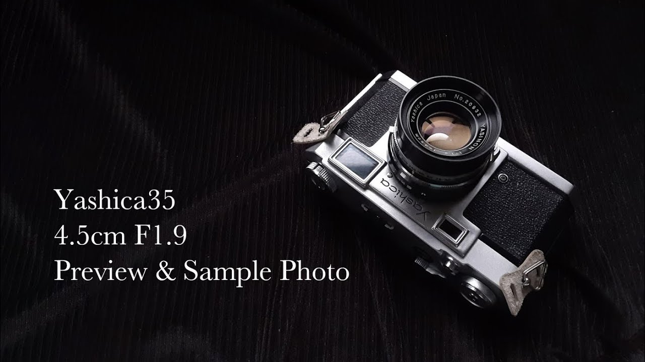 レンジファインダーカメラレビュー：ヤシカ35】Yashica35 Review