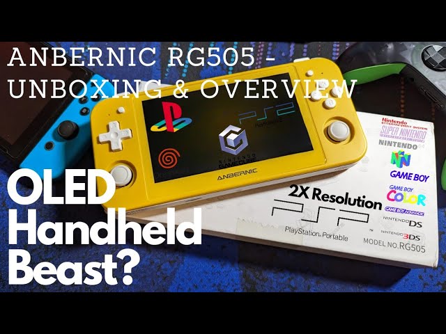 Anbernic RG505 | Unboxing + Quick Overview | OLED Glory - YouTube