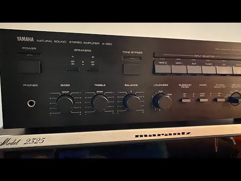 Yamaha A - 520 Stereo Amplifier * 75 Watts Per Channel * Mid '80s