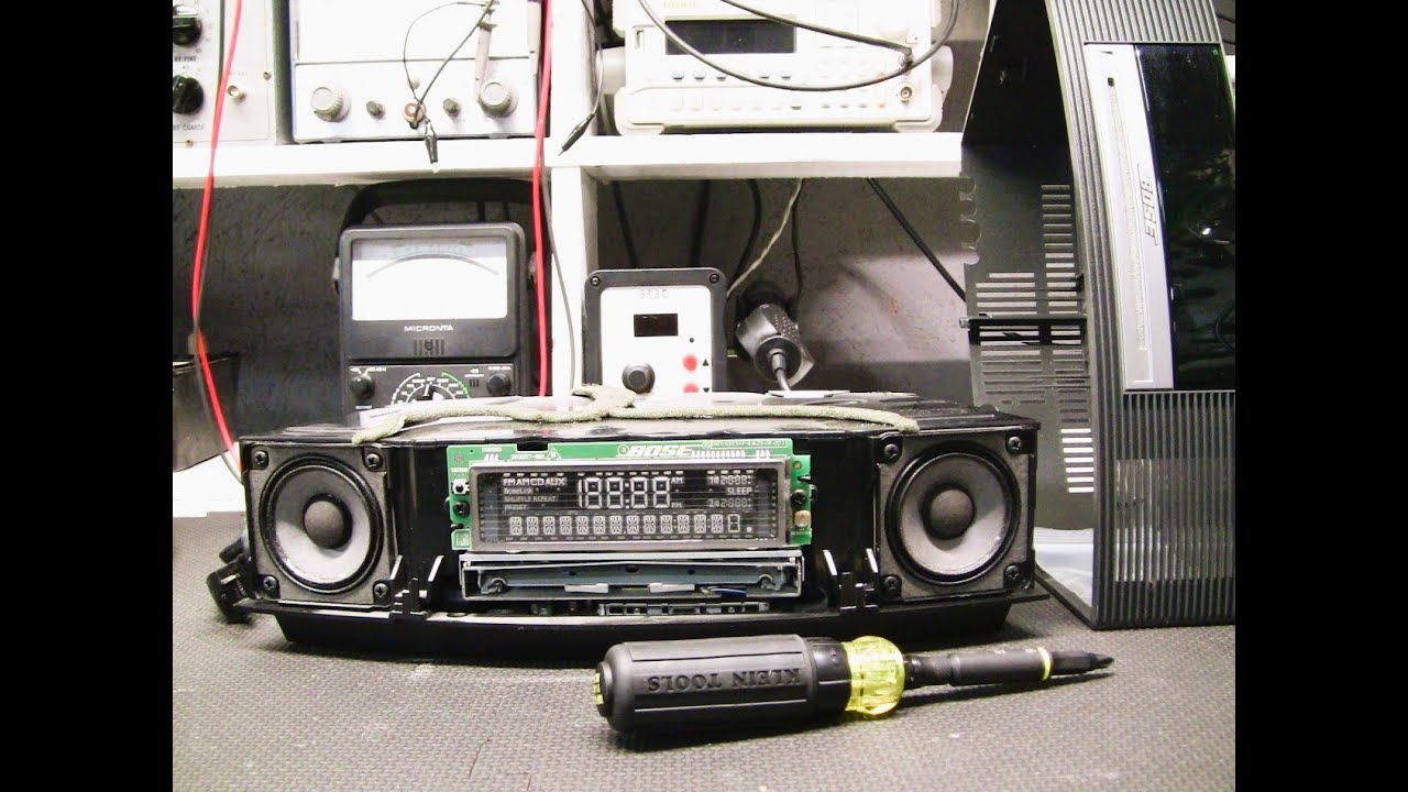 Bose Wave Radio AWRCC1 Repair - YouTube