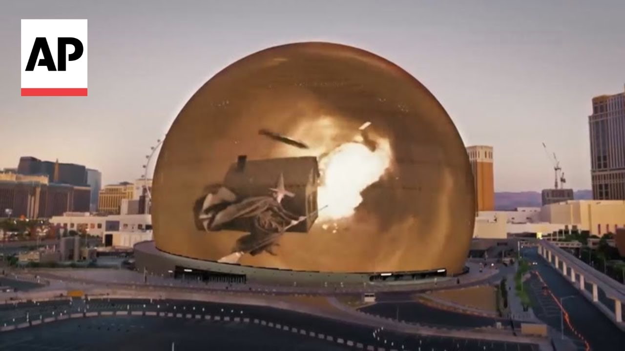 AI-enhanced 'The Wizard of Oz' premieres at the Sphere in Las