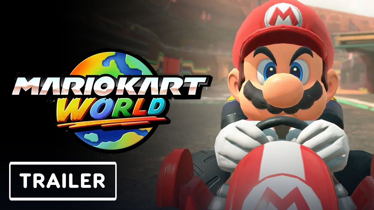 Mario Kart World - Reveal Trailer | Nintendo Switch 2 Direct - YouTube