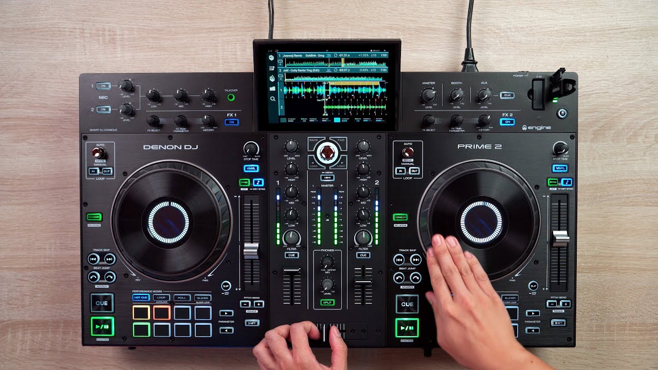 PRO DJ TESTS OUT THE DENON DJ PRIME 2 - Fast and Creative DJ