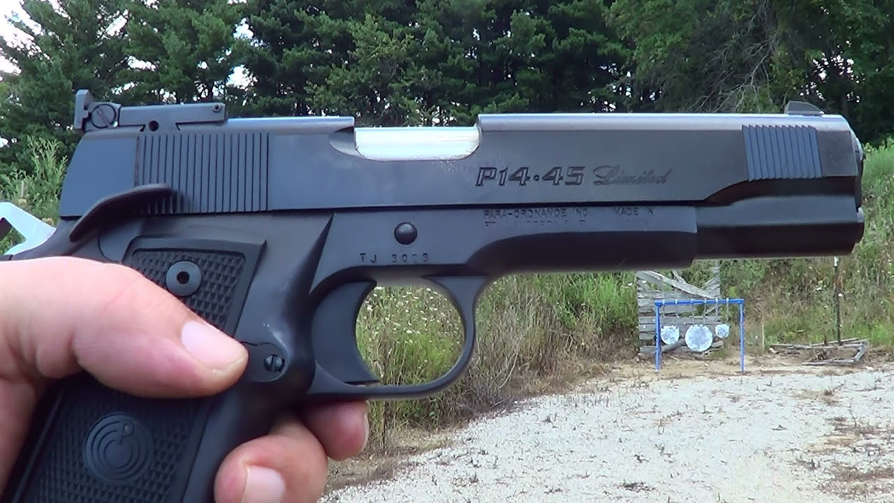 Para Ordnance P14 Limited 1911 45acp - YouTube