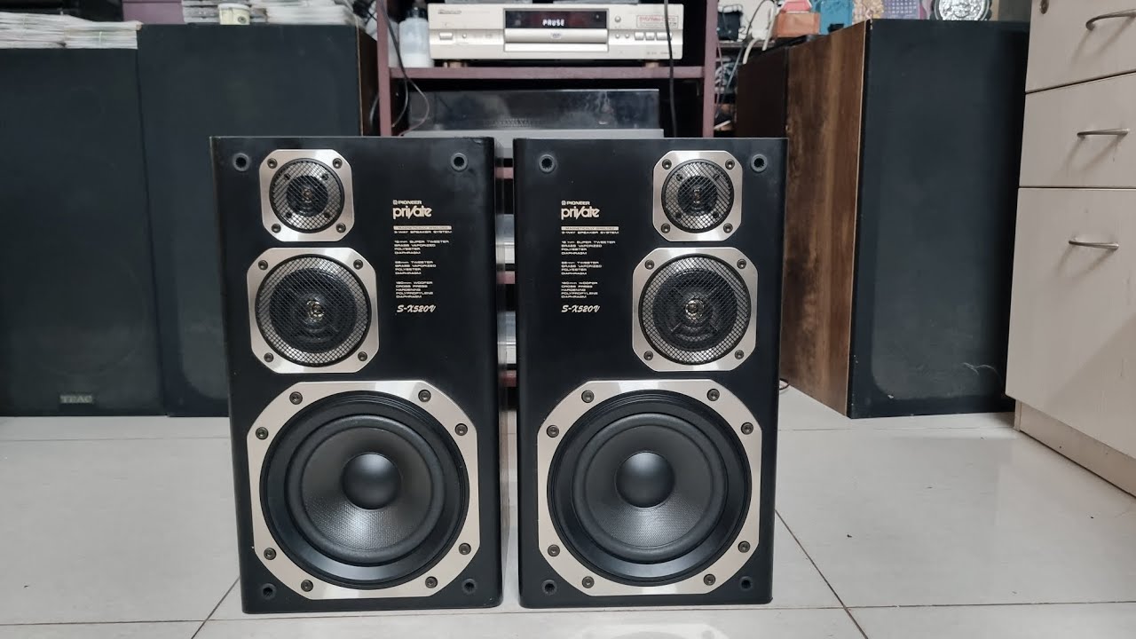 Sold)PIONEER Stereo 8-inch 3WAY Vintage Speaker S-X520V/For Sale