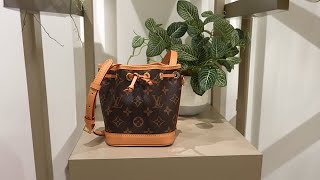 LOUIS VUITTON ナノ・ノエ モノグラム M81266 - YouTube