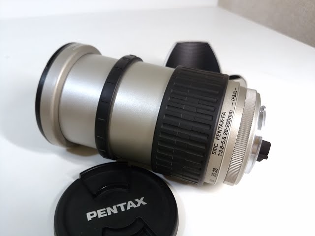 smc PENTAX-FA 28-200mm F3.8-5.6 Auto Focus Lens - YouTube