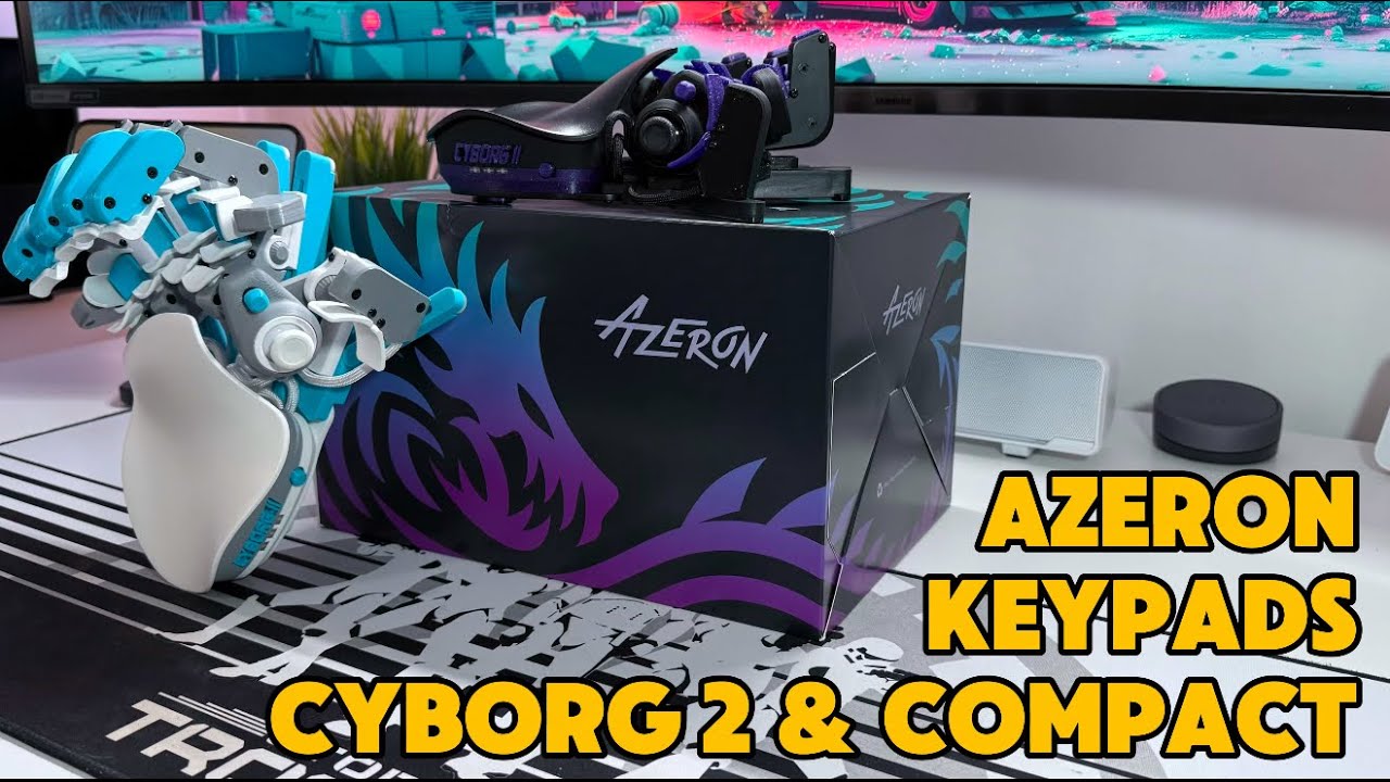 Cyborg 2 & Cyborg 2 Compact Keypads from Azeron | Review & Closer