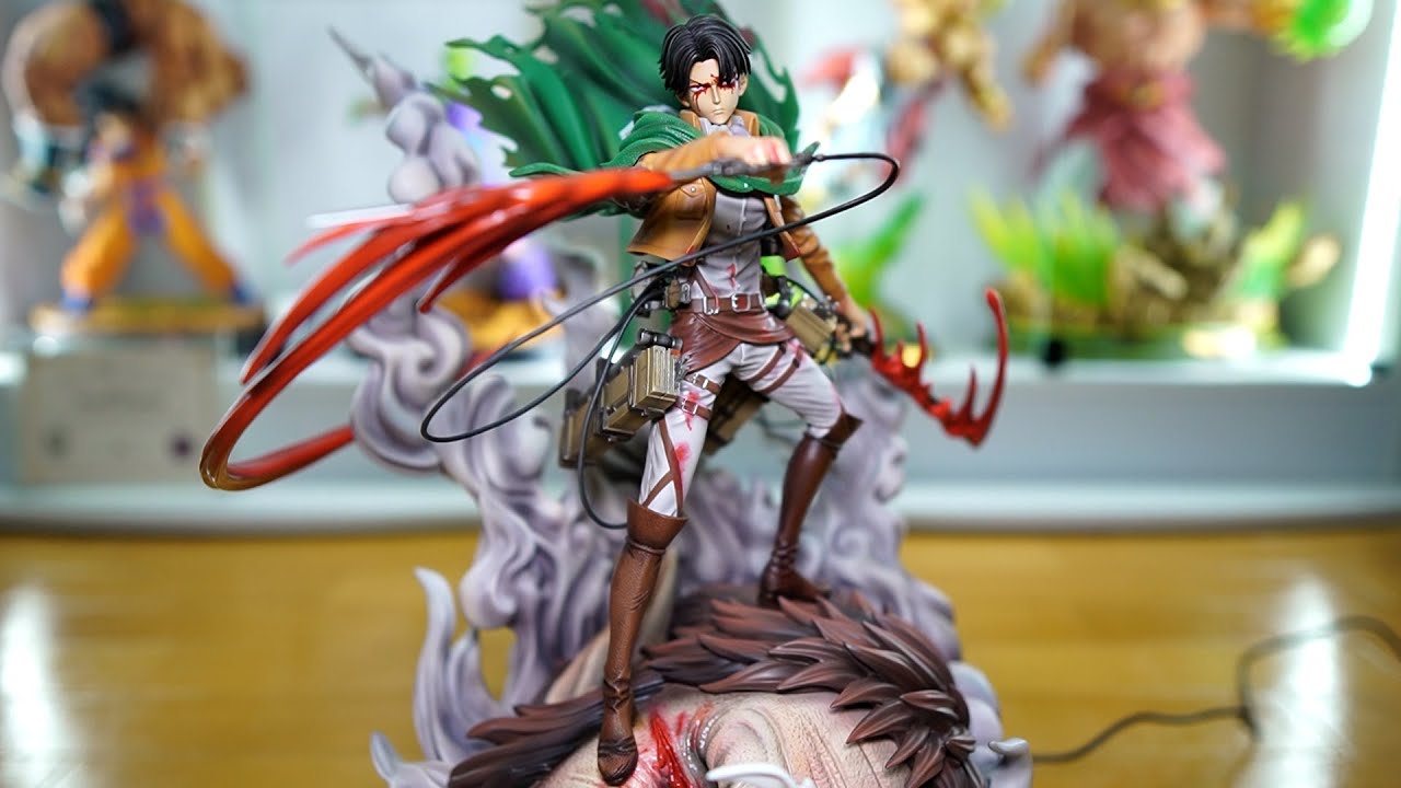 進撃の巨人 ③ エレン+ミカサ+アルミン ガレージキット ガレキ