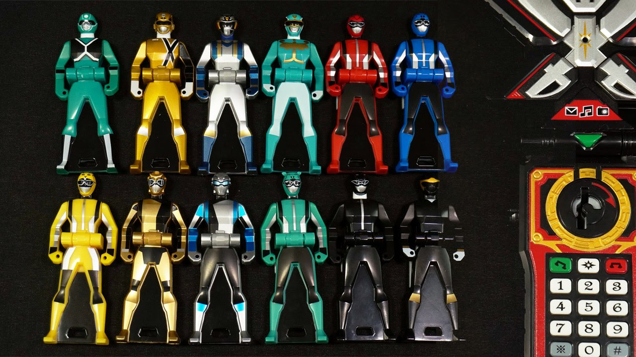 海賊戦隊ゴーカイジャー レンジャーキーセット LOST EDITION - YouTube