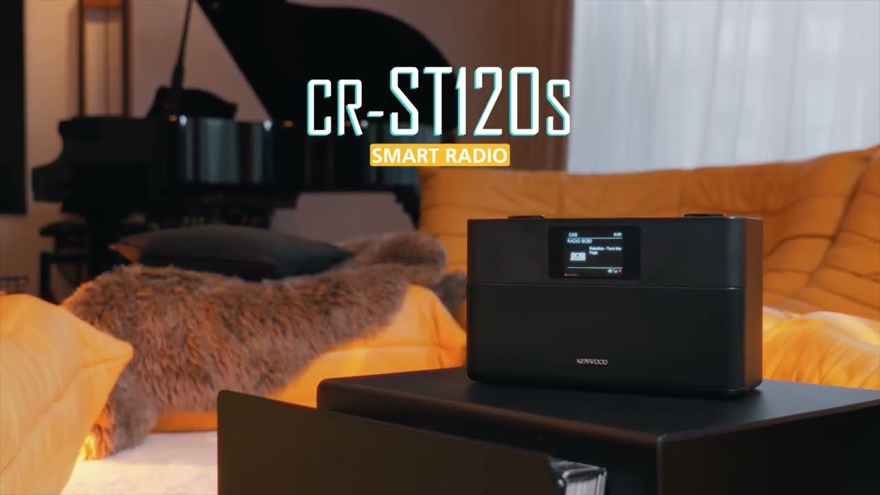 KENWOOD CR-ST120S, Smart radio with internet radio, Bluetooth