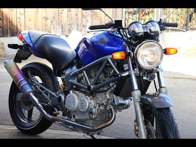 ☆VTR250 後期型☆キャブ車☆モリワキマフラー☆快調！セル一発