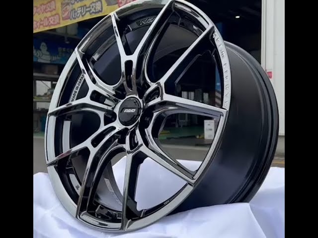 RAYS GRAM LIGHTS 57FXZ 19インチ RBC/マシニング(SNJ) - YouTube