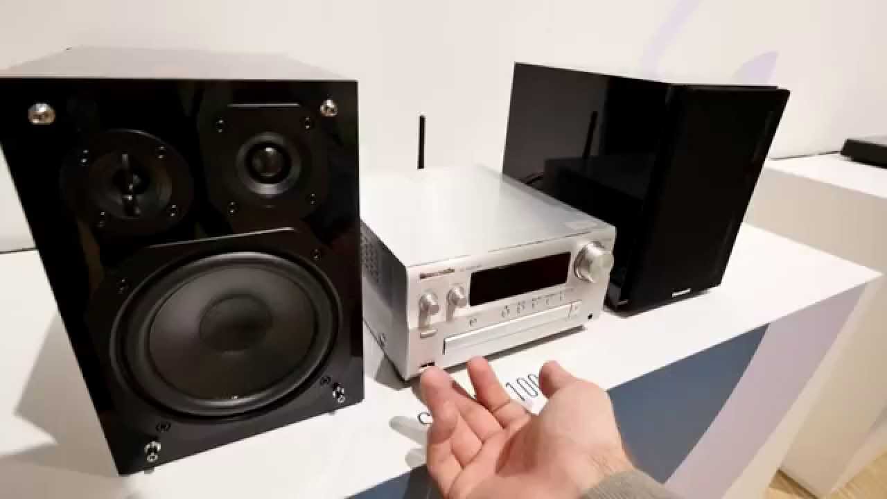 Panasonic SA-PMX100 オーディオシステム Meet the micro system that