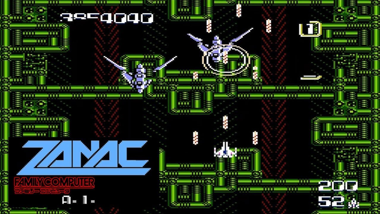 Famicom ザナック / ZANAC - Full Game - YouTube