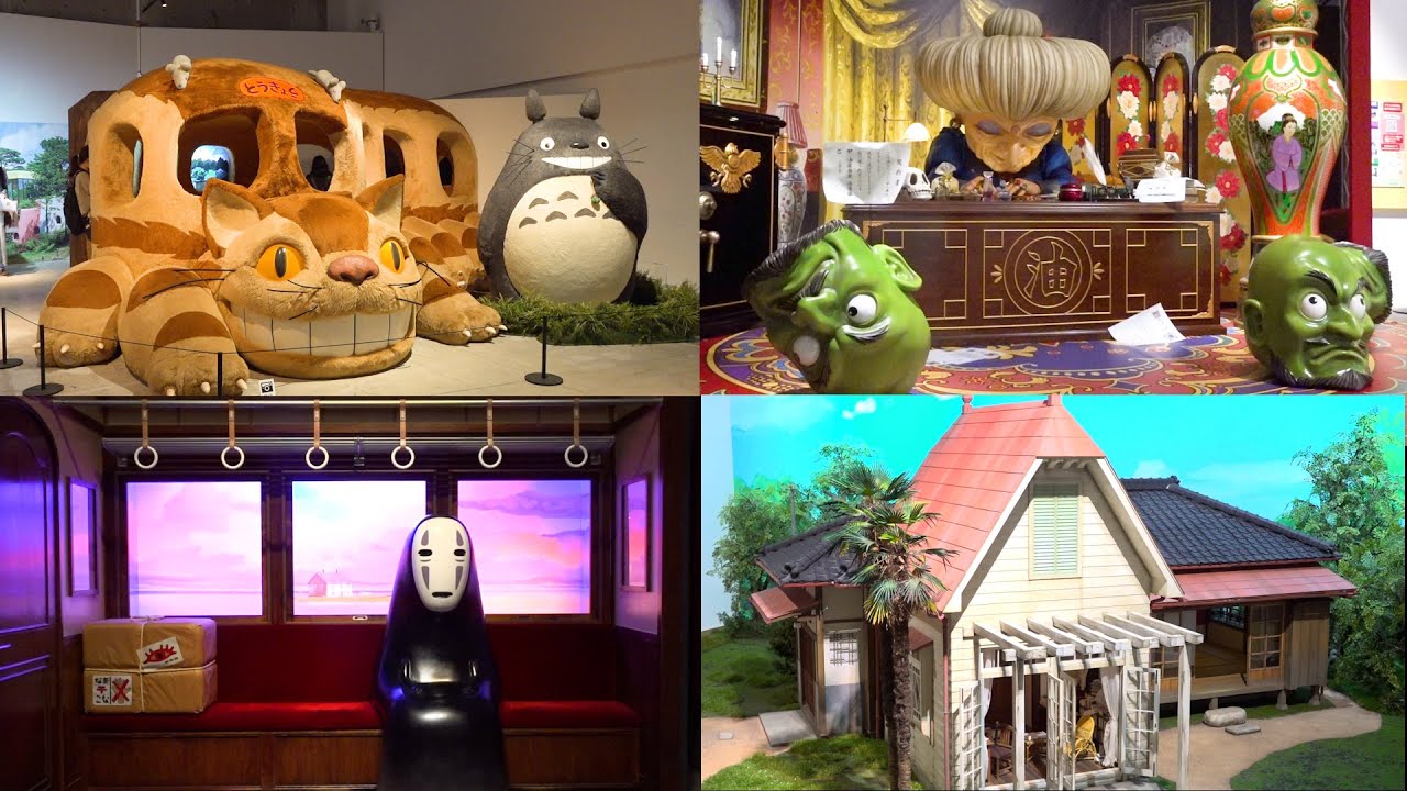 ジブリパークとジブリ展】千と千尋の神隠し、となりのトトロ、ハウルの