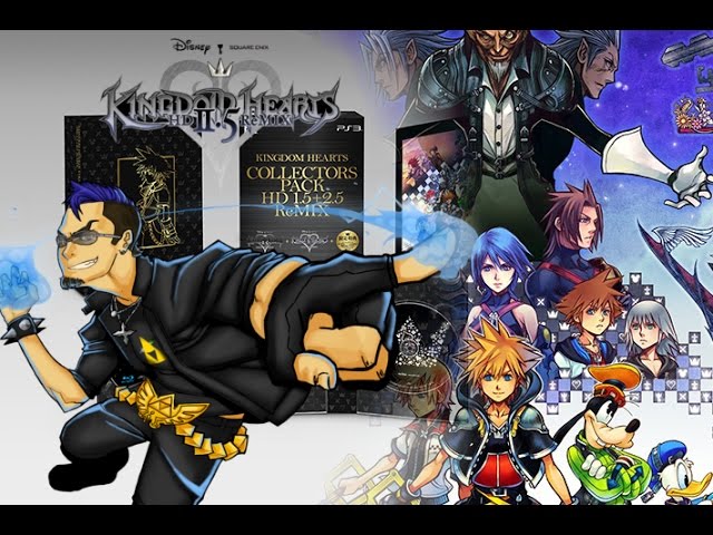Kingdom Hearts HD 1.5 + 2.5 ReMIX Collector's Pack - 2.5 Box Art