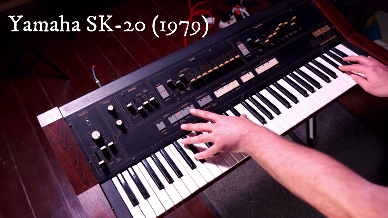 Yamaha SK20 (1980) - Cinematic Ambience - YouTube
