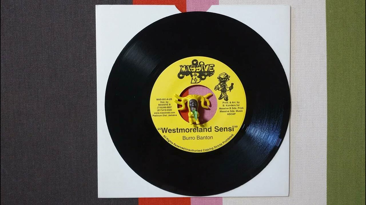 名盤☆レゲエ Burro Banton /Westmoreland Sensi Westmorland Sensi