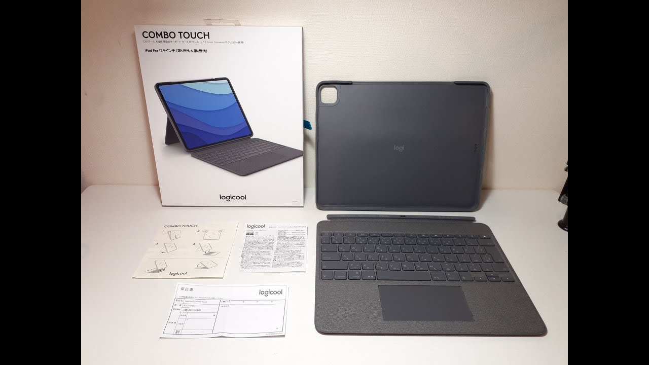 Logicool COMBO TOUCH iPad Pro 12.9インチ(第5/第6世代)用 iK1275GRAr