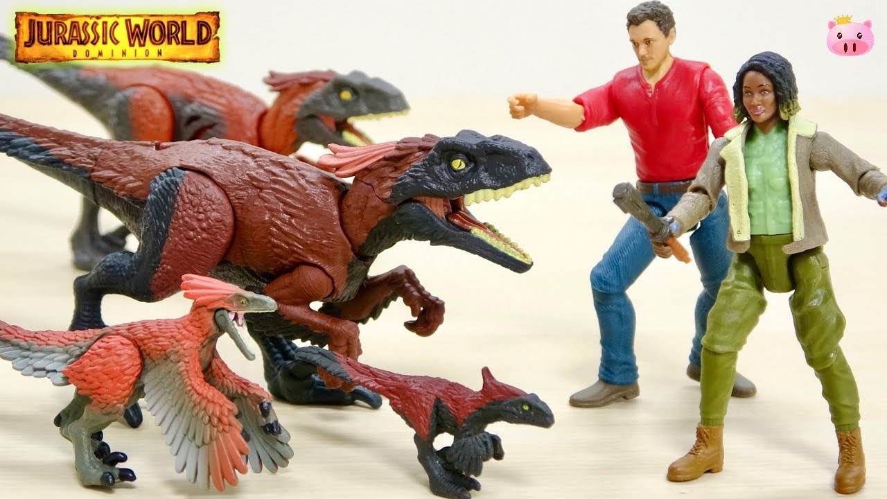 オーウェンとセットで映画の予告編の1シーンの完成♪ジュラシック