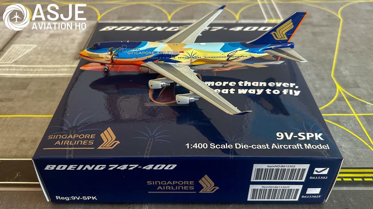 THE BEST 747 MOULD?! Singapore Airlines “Tropical” Boeing 747-400