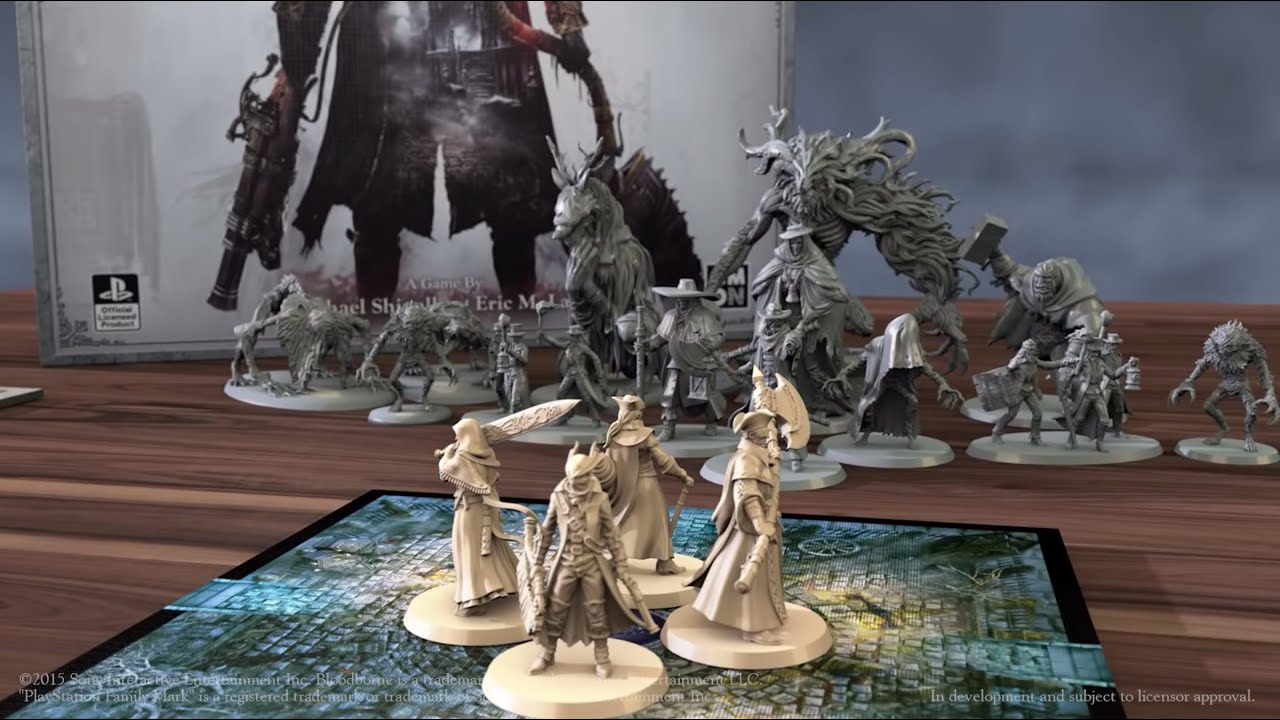 公式ボードゲーム版『Bloodborne』トレイラー！ オリジナル版の映像