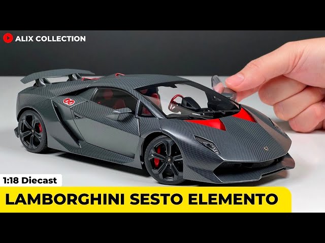 Unboxing of Lamborghini Sesto Elemento1:18 Diecast Model Car by