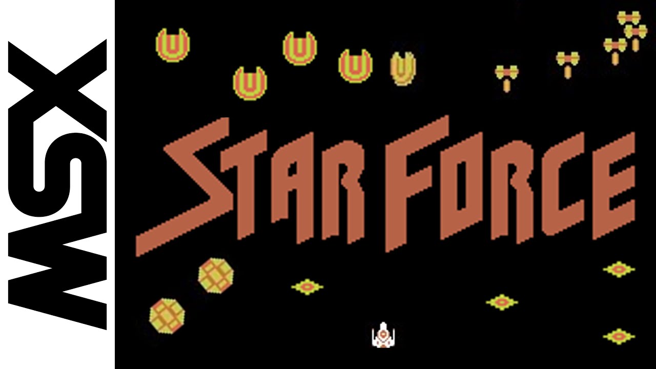 MSX] Star Force (1985) Longplay - YouTube
