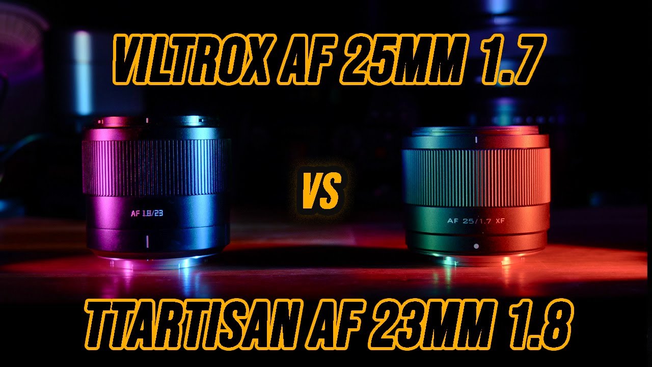 Viltrox Air AF 25mm f1 7 XF vs TTArtisan AF 23mm f/1.8 (ASPC Fuji