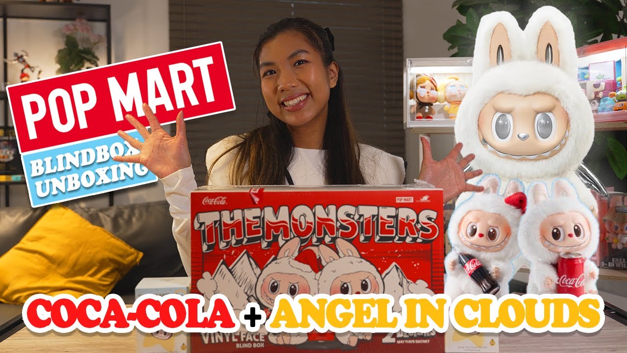 POP MART THE MONSTERS COCA-COLA SERIES VINYL FACE BLIND BOXES +
