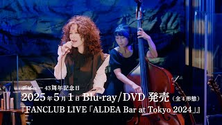 中森明菜 ライブBlu-ray&DVD『FANCLUB LIVE「ALDEA Bar at Tokyo 2024