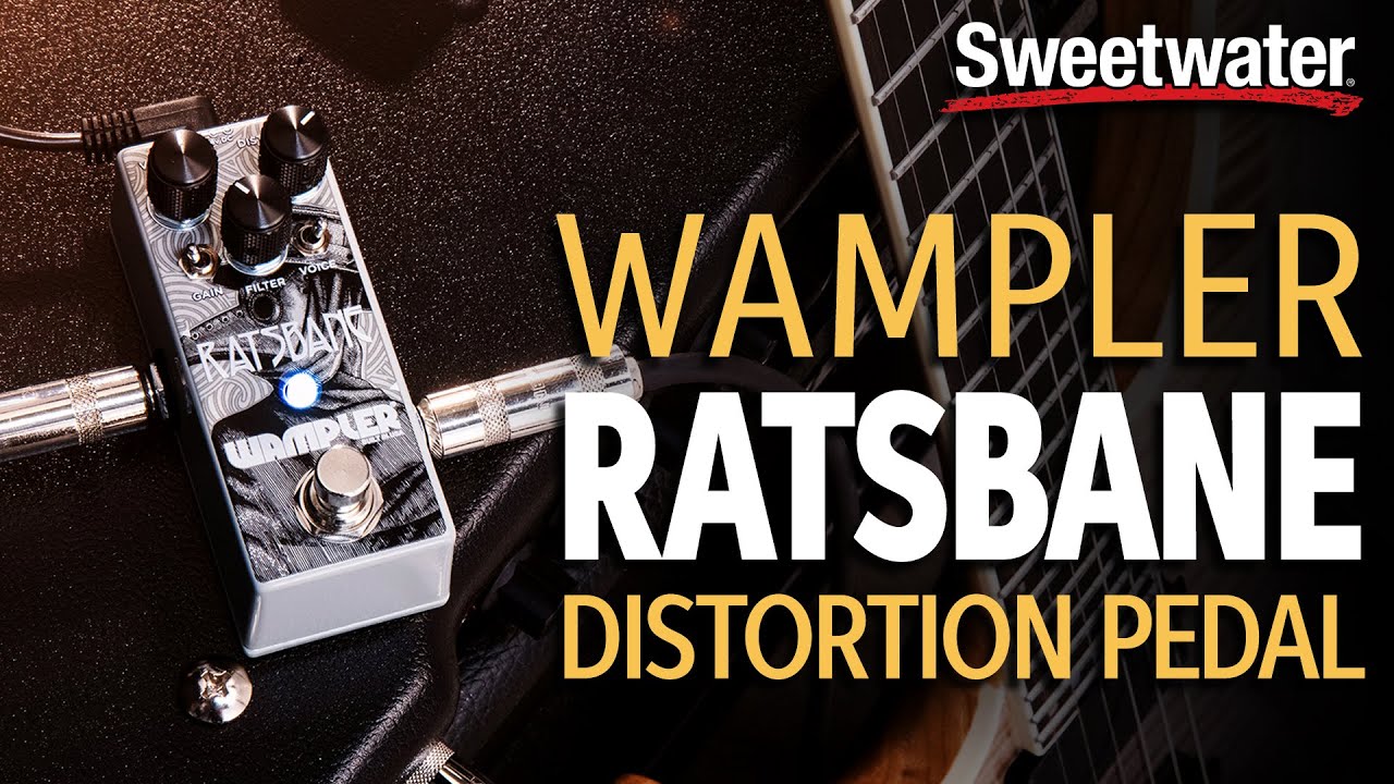 Wampler Ratsbane Distortion Pedal Demo with Special Guest Brian