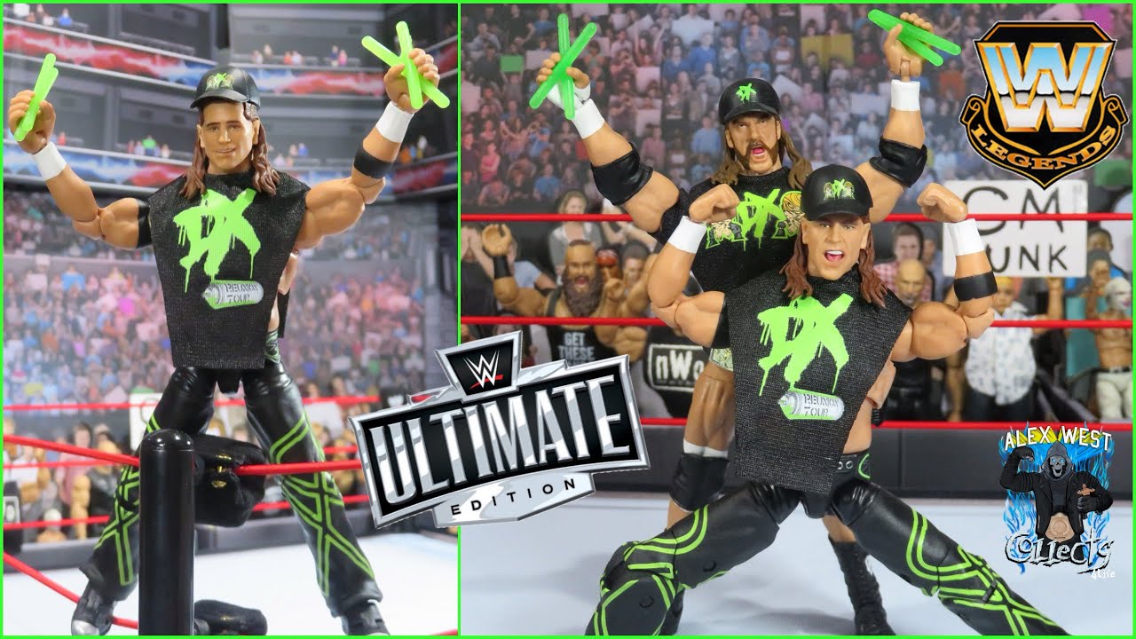 WWE Mattel Legends Ultimate Edition DX HBK Shawn Michaels! - YouTube