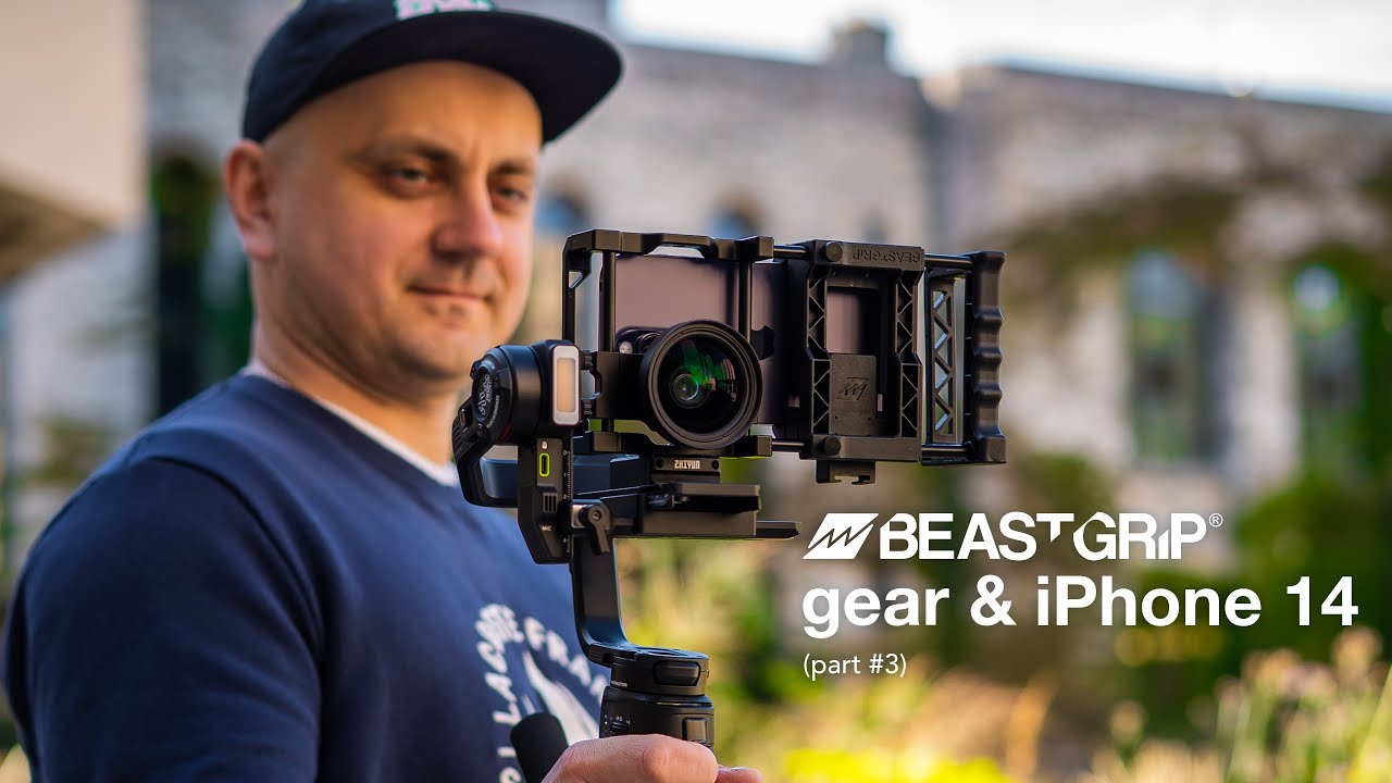 iPhone 14 and Beastgrip Gear Part #3. + Sample video shot with