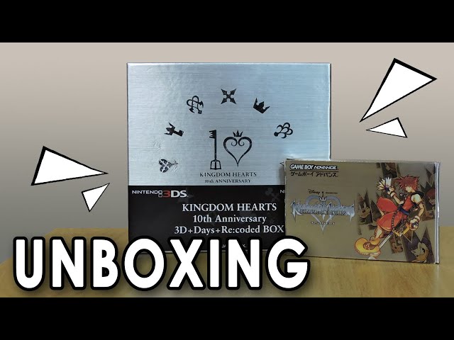 Kingdom Hearts 10th Anniversary 3D+Days+Re:coded Box & Chain of