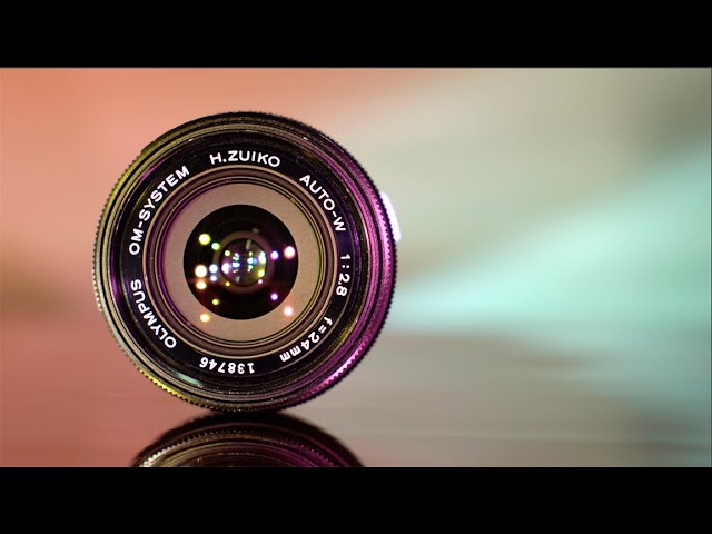 AMAZING vintage 24mm lens! Olympus OM H.Zuiko 24mm F2.8 - YouTube