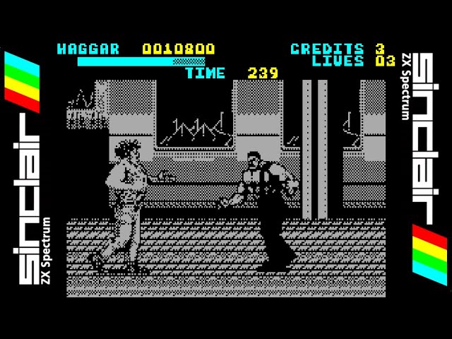 FINAL FIGHT 128K (1991) Walkthrough, ZX Spectrum - YouTube