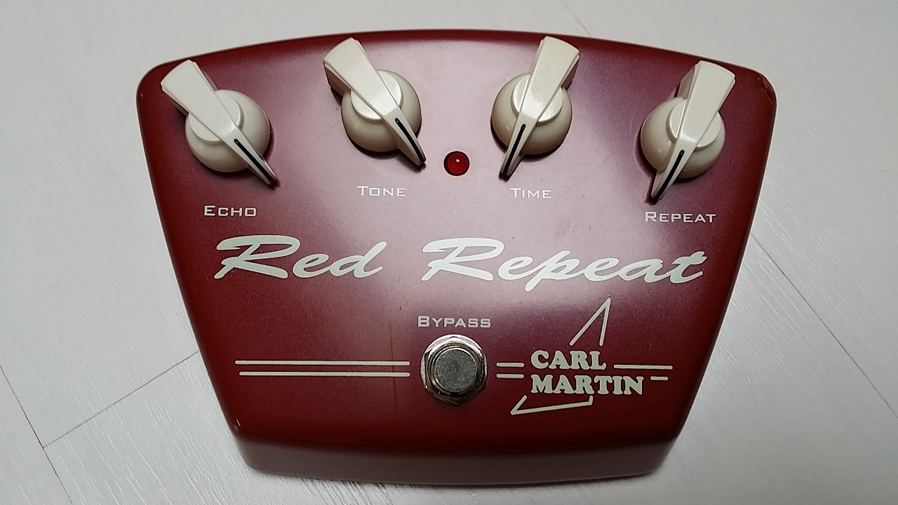 Carl Martin Red Repeat Delay Pedal Demo (HQ Audio) - YouTube