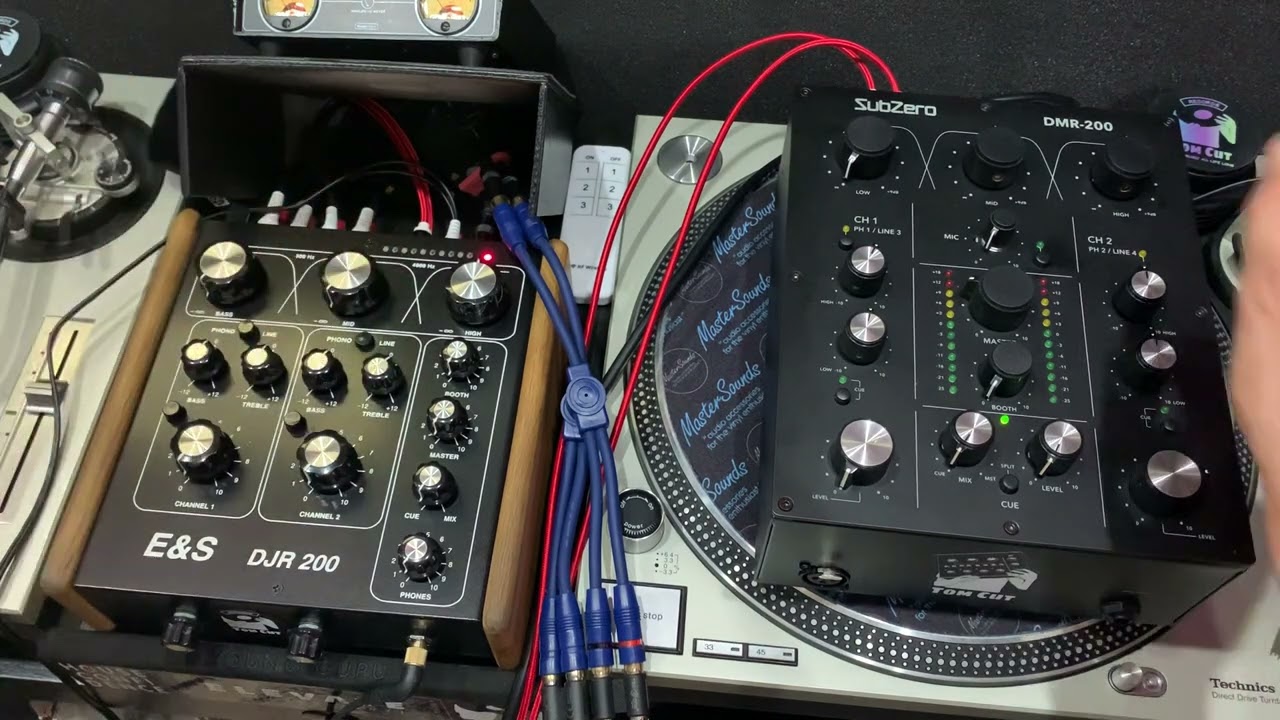 Test djr200 vs subzero Rotary mixer - YouTube