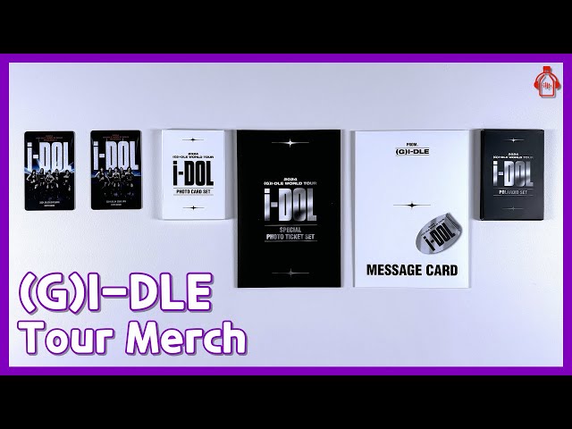 G)I-DLE | i-DOL Tour Merch & Benefit with I am FREE-TY in Japan