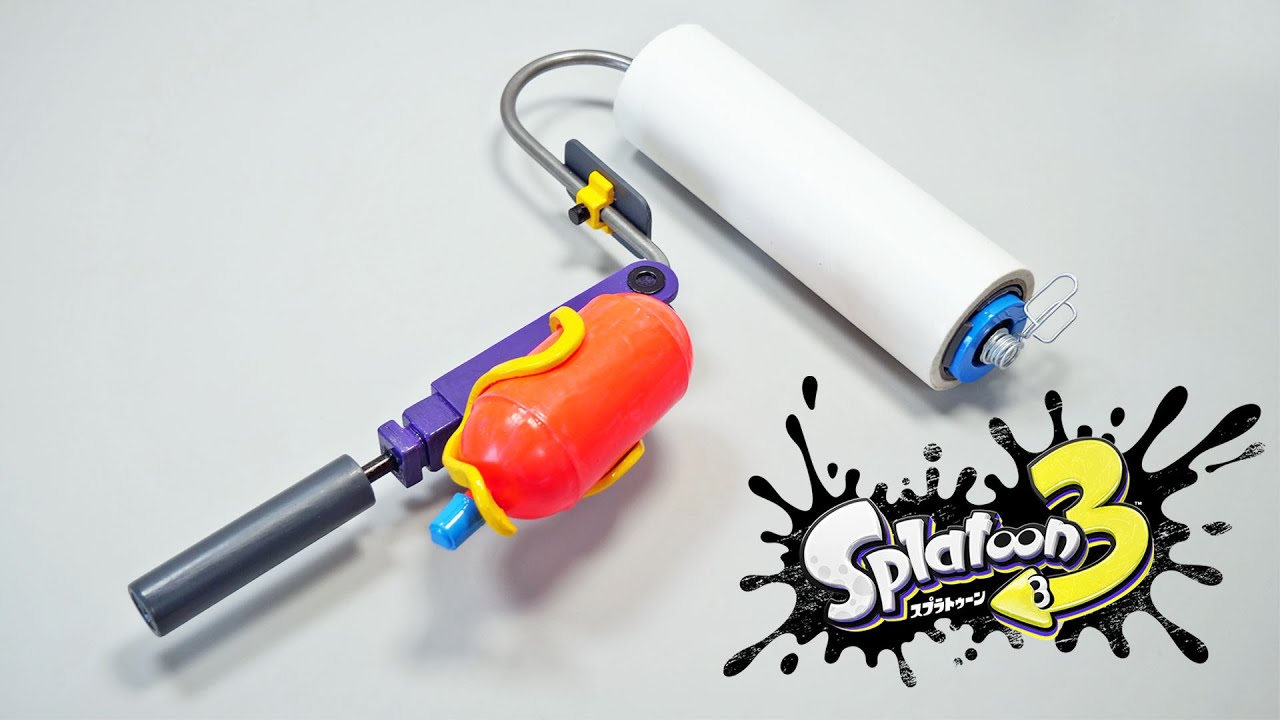 掃除がはかどる！】 スプラローラー コロコロ 【Splatoon3】Nintendo