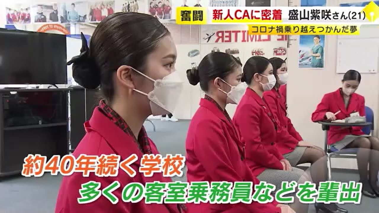 I've been aiming to become a flight attendant since kindergarten