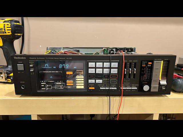 Technics SA-550 and SA-850 Amp Biasing - YouTube