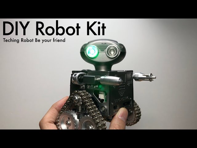 ロボット【EngineDIY】メタルキット製作「Full Metal DIY Robot Kit