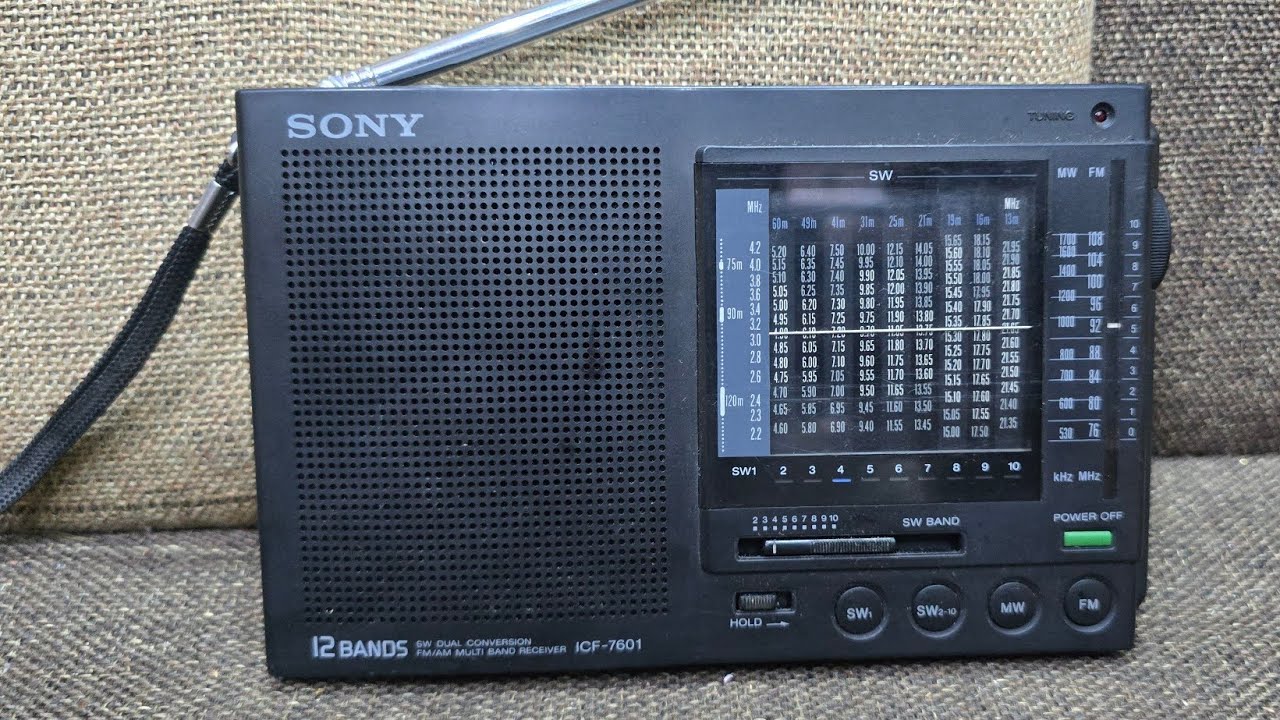 SONY ICF-7601 12 BAND RADIO 📻 VERI GOOD CONDITION MADE IN JAPAN