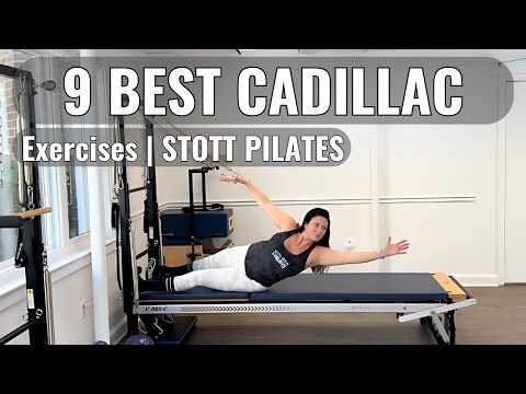 9 BEST PILATES CADILLAC EXERCISES || STOTT PILATES || Tower