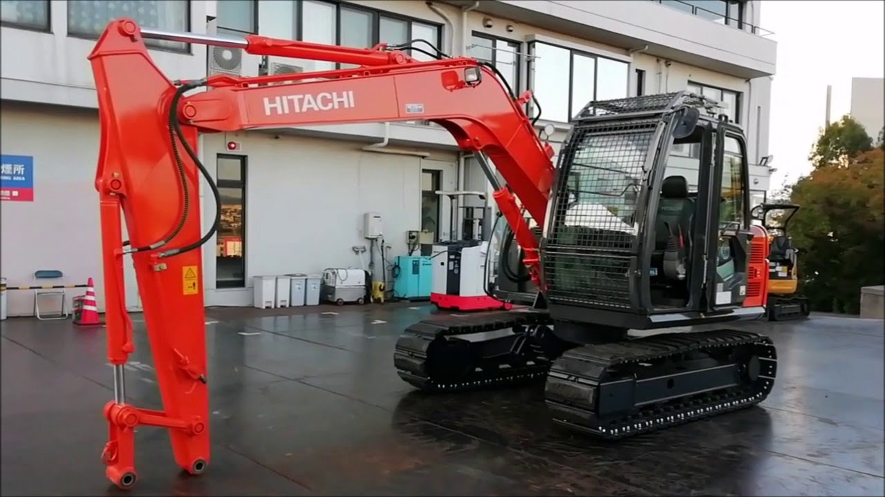 日立建機 ZX80LCK-3 ユンボ 油圧ショベル 0.25m3 [BE2110]【解体仕様