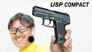 H&K USP コンパクト 東京マルイ ガスブローバックガスガン レビュー